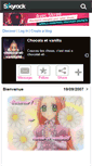 Mobile Screenshot of chocola-et-vanilla98.skyrock.com