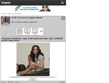Tablet Screenshot of gossip-leightonmeester.skyrock.com