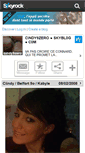 Mobile Screenshot of cindy9zero.skyrock.com
