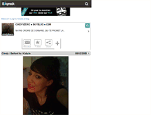 Tablet Screenshot of cindy9zero.skyrock.com