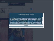 Tablet Screenshot of maryne-31-08-99.skyrock.com