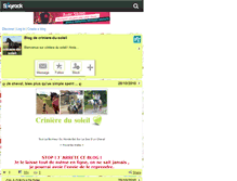 Tablet Screenshot of criniere-du-soleil.skyrock.com