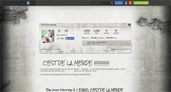 Desktop Screenshot of cestdelamerde.skyrock.com