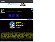 Tablet Screenshot of grupposportivogpg.skyrock.com