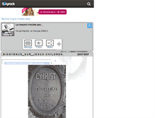Tablet Screenshot of jesus-children.skyrock.com