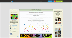 Desktop Screenshot of discover-new-talent.skyrock.com