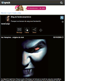 Tablet Screenshot of fandevampirelove.skyrock.com