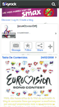 Mobile Screenshot of eurovision-08.skyrock.com