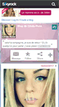 Mobile Screenshot of cindy-rose.skyrock.com