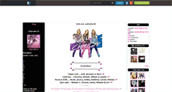 Desktop Screenshot of clique-girlz-xo.skyrock.com