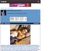 Tablet Screenshot of james-franco.skyrock.com