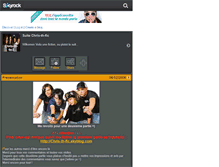 Tablet Screenshot of chris-th-fic2.skyrock.com