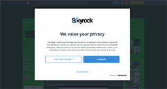 Desktop Screenshot of course-en-cours.skyrock.com