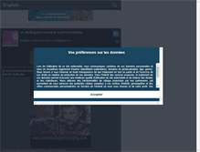 Tablet Screenshot of johnnyhallyday59.skyrock.com