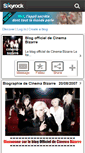 Mobile Screenshot of cinema-bizarre.skyrock.com