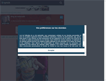 Tablet Screenshot of melaine90.skyrock.com