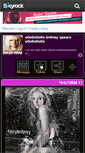 Mobile Screenshot of fairybritney.skyrock.com