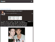 Tablet Screenshot of alexipettyfer.skyrock.com