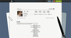 Desktop Screenshot of loloficgrey.skyrock.com