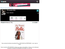 Tablet Screenshot of bella-tpe.skyrock.com