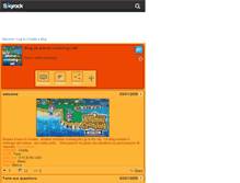 Tablet Screenshot of animal---crossing---wii.skyrock.com