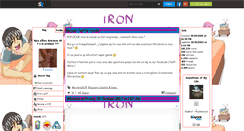 Desktop Screenshot of ironaxel.skyrock.com