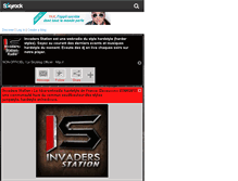 Tablet Screenshot of invaders-station-radio.skyrock.com