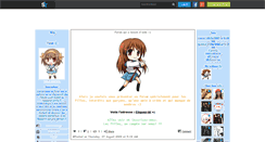 Desktop Screenshot of manga-aventure.skyrock.com