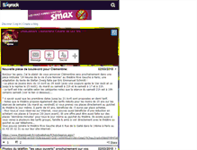 Tablet Screenshot of clemmeryemquej-aime.skyrock.com
