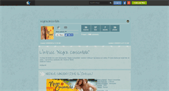 Desktop Screenshot of negraconsentida.skyrock.com