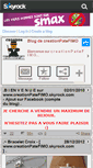 Mobile Screenshot of creationpatefimo.skyrock.com
