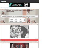 Tablet Screenshot of emilydeschanel.skyrock.com
