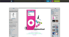 Desktop Screenshot of latelevirtuel.skyrock.com