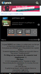 Mobile Screenshot of goth-attitude.skyrock.com