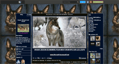 Desktop Screenshot of lovethedogz123.skyrock.com