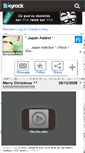 Mobile Screenshot of japanaddict31.skyrock.com