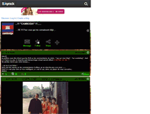 Tablet Screenshot of cambodge.skyrock.com