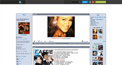 Desktop Screenshot of cassie-badgirl.skyrock.com