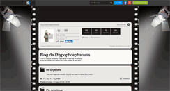 Desktop Screenshot of hypophosphatasie.skyrock.com