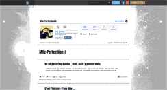 Desktop Screenshot of mlle-perfectiion60.skyrock.com