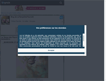 Tablet Screenshot of letempsdesfleurs36.skyrock.com
