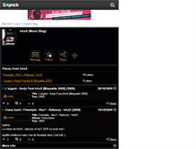 Tablet Screenshot of haxx-officiel.skyrock.com