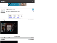 Tablet Screenshot of chansonarabe.skyrock.com
