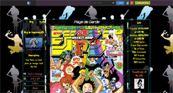 Desktop Screenshot of onepiecedu85.skyrock.com