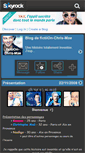 Mobile Screenshot of fictiion-chris-mae.skyrock.com