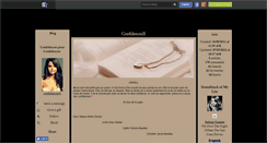 Desktop Screenshot of confidencesx.skyrock.com