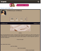Tablet Screenshot of confidencesx.skyrock.com
