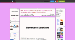 Desktop Screenshot of ilovexcoms.skyrock.com