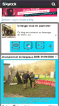 Mobile Screenshot of bergerclubpepinster.skyrock.com