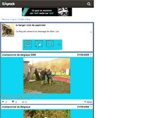 Tablet Screenshot of bergerclubpepinster.skyrock.com